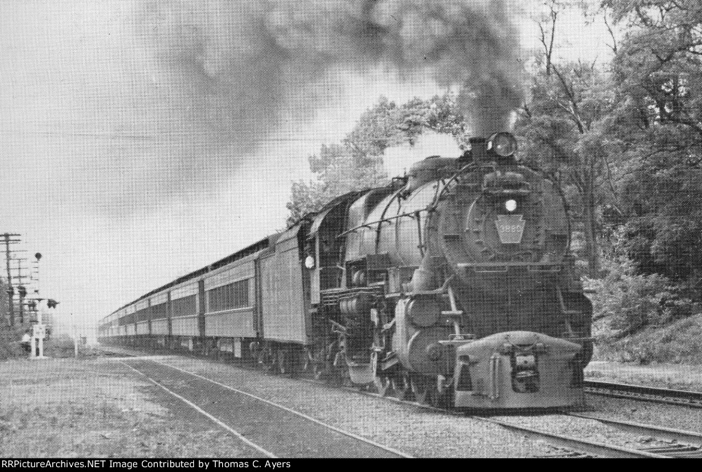 PRR 3880, K-4S, c. 1956